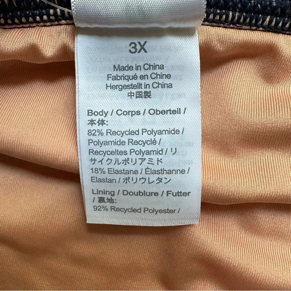 J. Crew Re-Imagined Women's Heritage Swim Skirt in Classic Stripe Size 3X NWT - Picture 7 of 9